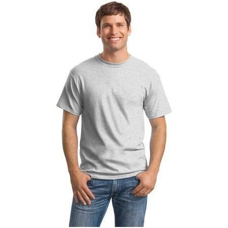Mens ComfortSoft Heavyweight 100% Cotton T-Shirt Small Ash Short Sleeve T-Shirts