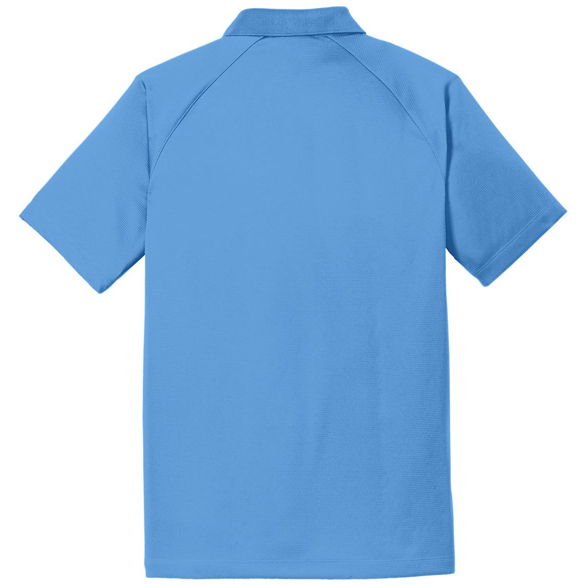 Men's Crossover Raglan Polo Azure Blue X - Small Polos/Knits