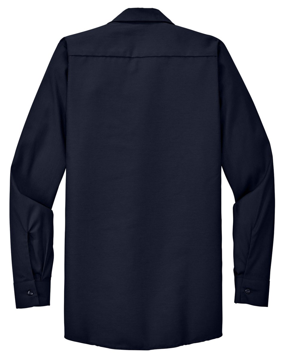 Men's Long Sleeve Industrial Work Shirt Navy Small