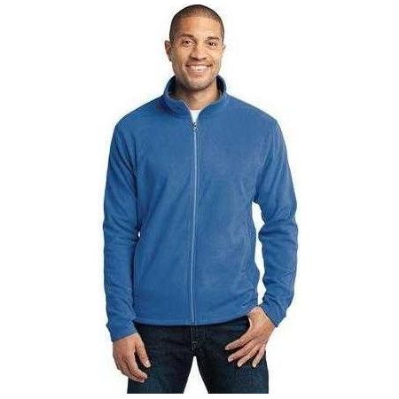 Mens Microfleece Jacket X - Small Black Fleece Jackets