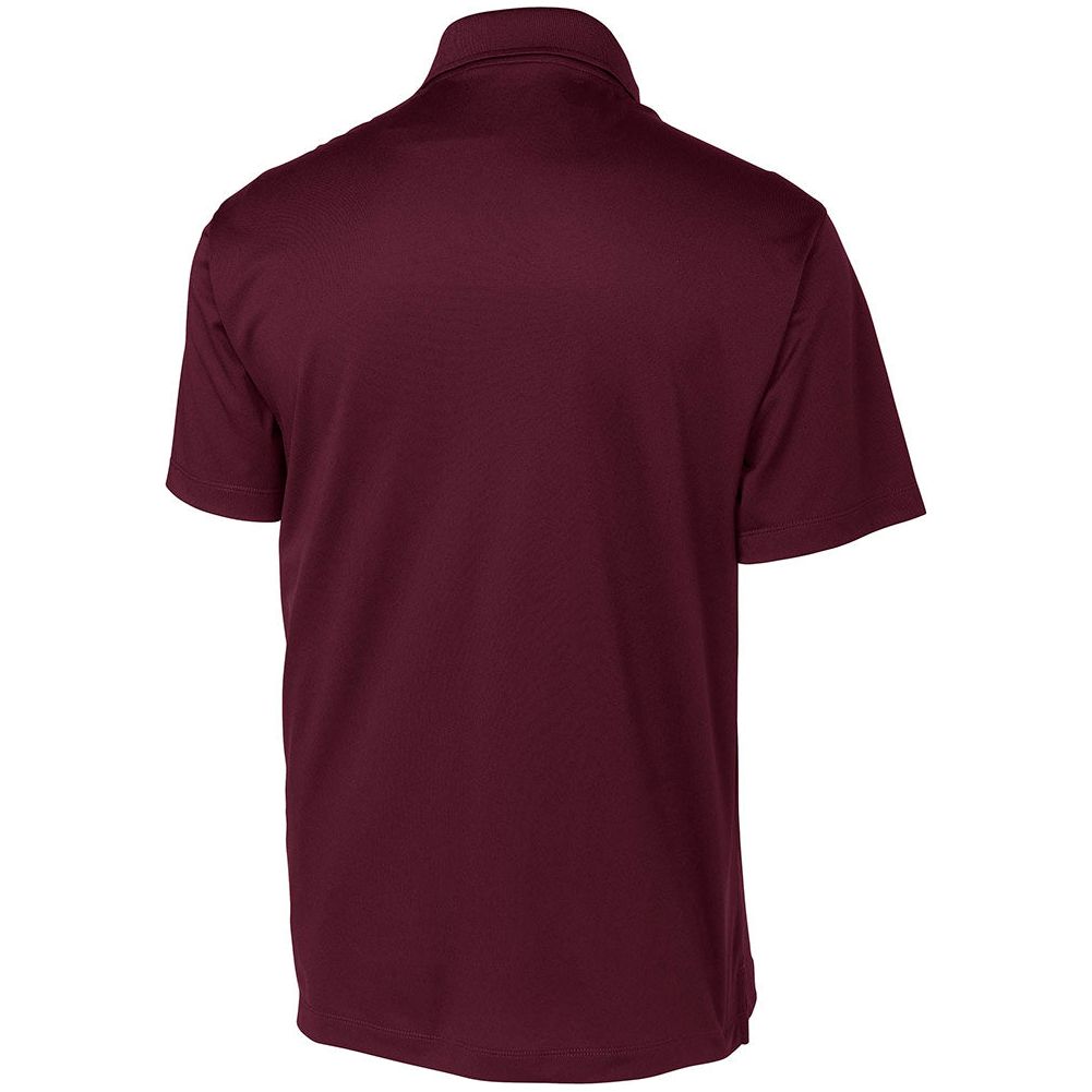 Mens Micropique Sport - Wick Pocket Polo Maroon X - Small Polos/Knits