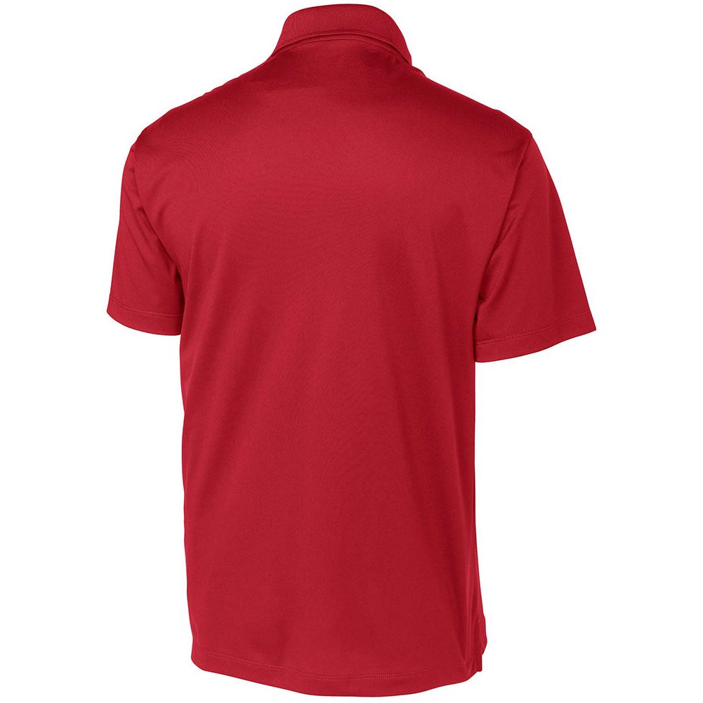 Mens Micropique Sport - Wick Pocket Polo True Red X - Small Polos/Knits