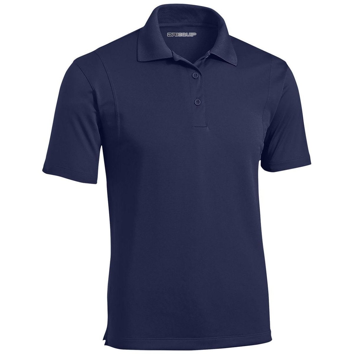 Mens Moisture Wicking Micropique Golf Polos True Navy Small