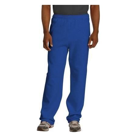 Mens NuBlend Open Bottom Pant with Pockets X - Large Oxford