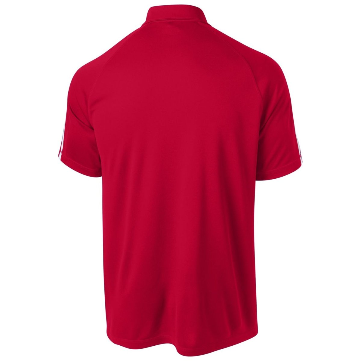 Men's PosiCharge Micro - Mesh Colorblock Polo True Red / White X - Small Polos/Knits