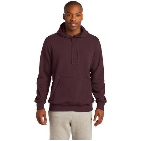 Mens Pullover Hooded Sweatshirt X - Small Maroon Sweatshirts