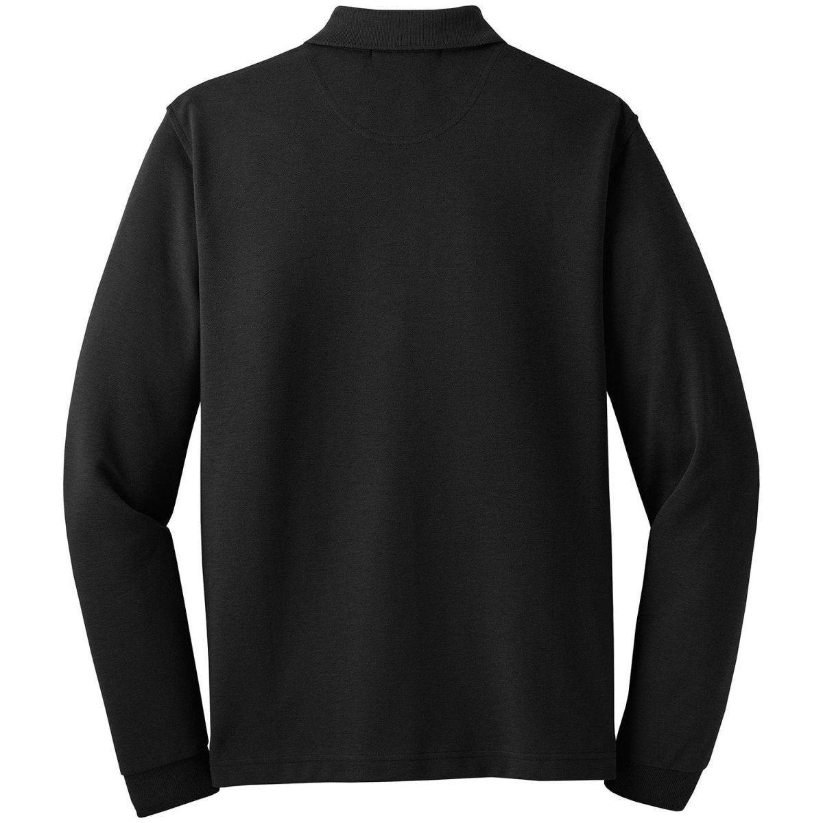 Men's Rapid Dry™ Long Sleeve Polo Jet Black X - Small Polos/Knits