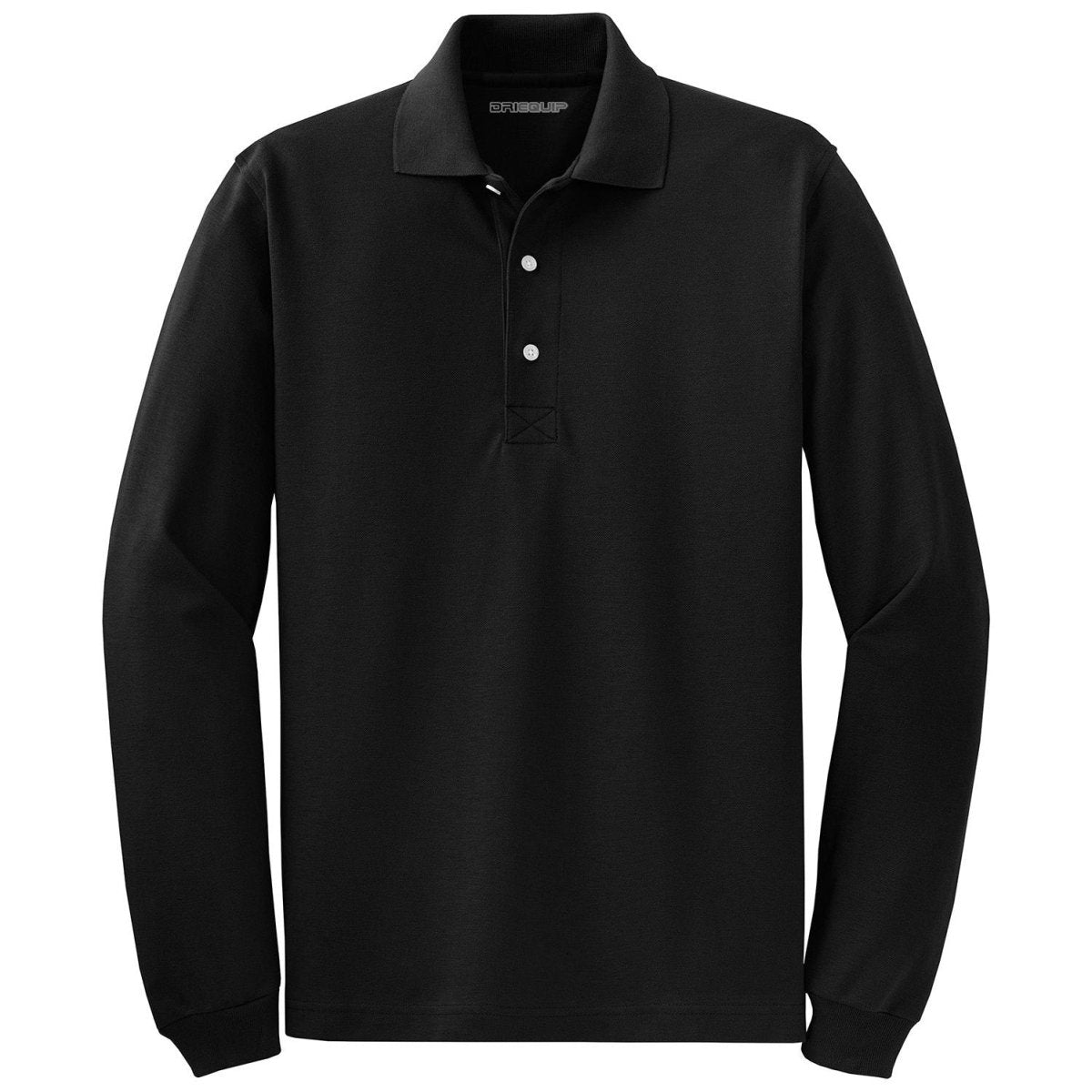 Men's Rapid Dry™ Long Sleeve Polo Jet Black X - Small Polos/Knits