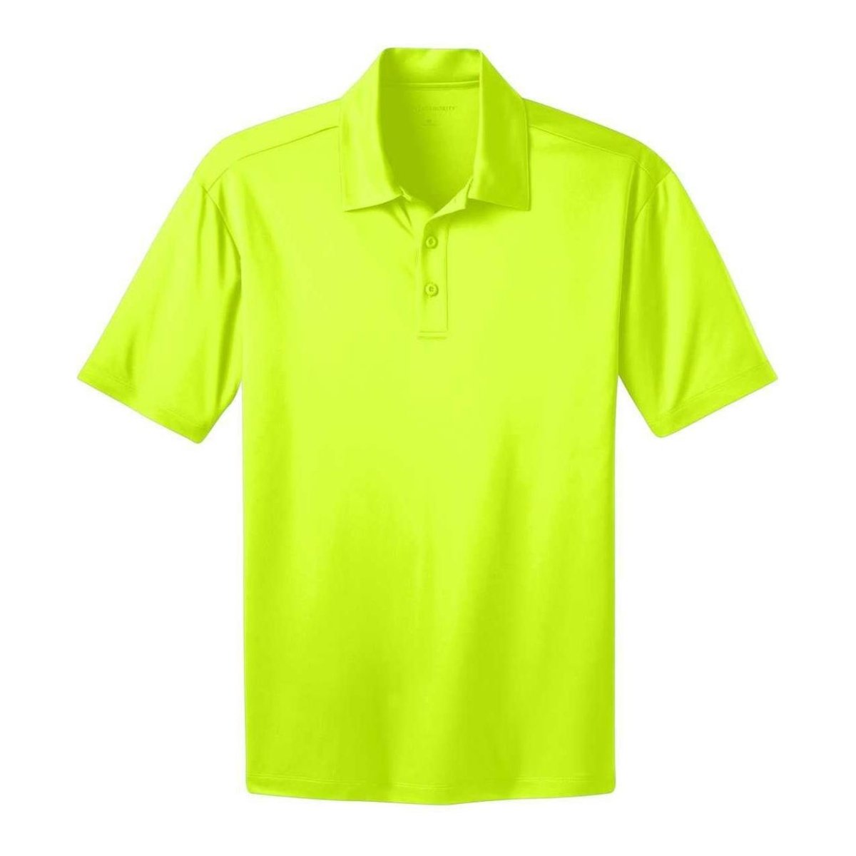 Men's Silk Touch Golf Polo's in 16 Colors - Sizes XS - 6XL Neon Yellow X - Small Polos/Knits