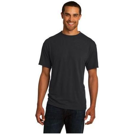 Mens Sport 100% Polyester T-Shirt 3X - Large Black Short Sleeve T-Shirts