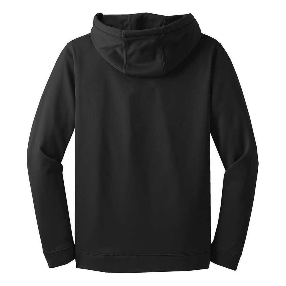 Mens Sport - Wick Fleece Hooded Pullover X - Small Black
