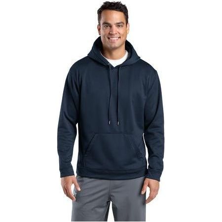 Mens Sport - Wick Fleece Hooded Pullover X - Small Navy