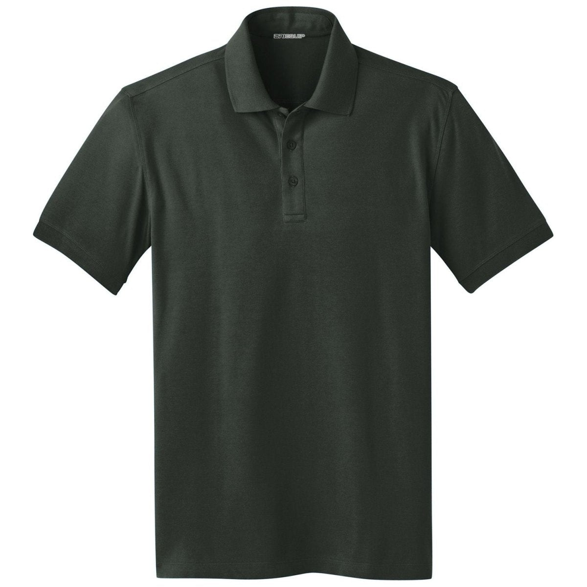 Men's Stretch Pique Polo Grey Smoke X - Small Polos/Knits