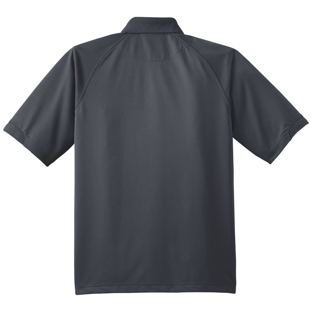 Mens Tall Dry Zone Ottoman Polo Iron Grey Large Tall Polos/Knits