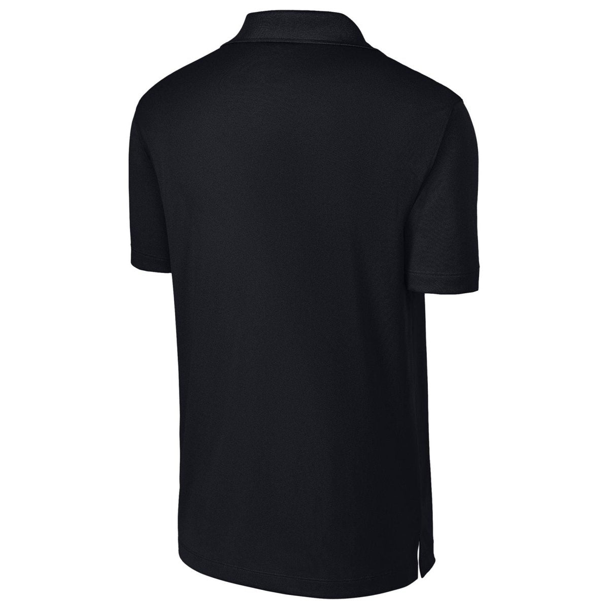 Men's Tall Micropique Polo Black Large Tall Polos/Knits