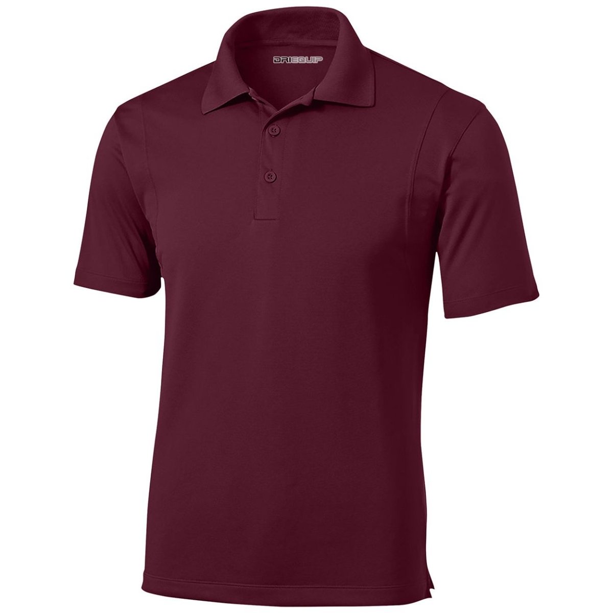 Men's Tall Micropique Polo Maroon Large Tall Polos/Knits
