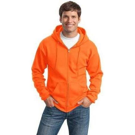 Mens Tall Ultimate Full - Zip Hooded Sweatshirt Large Tall Ash Zip Hoodies