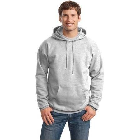 Mens Ultimate Cotton - Pullover Hooded Sweatshirt Medium Ash Sweatshirts