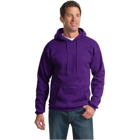 Mens Ultimate Pullover Hooded Sweatshirt 2X - Large Purple Sweatshirts