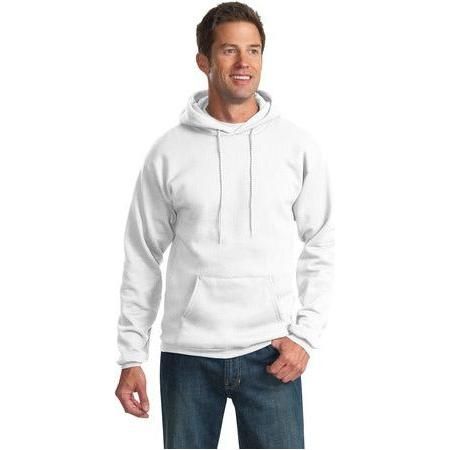 Mens Ultimate Pullover Hooded Sweatshirt 3X - Large White Sweatshirts