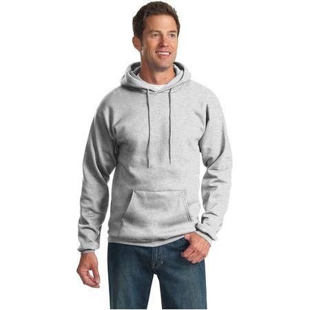 Mens Ultimate Pullover Hooded Sweatshirt Large Ash Sweatshirts