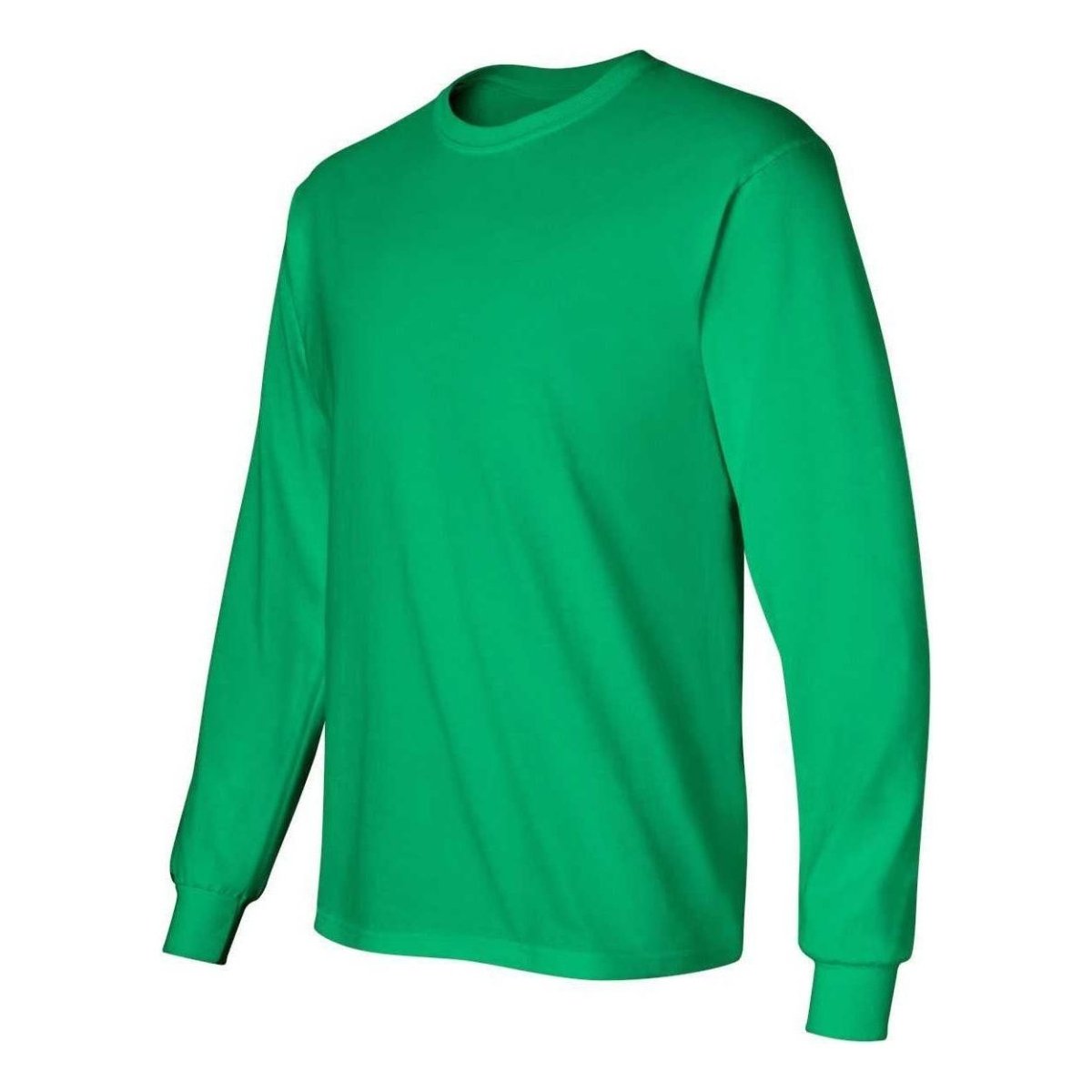 Mens Ultra Cotton 100% Cotton Long Sleeve T-Shirt Safety Orange Small Long Sleeve T-Shirts