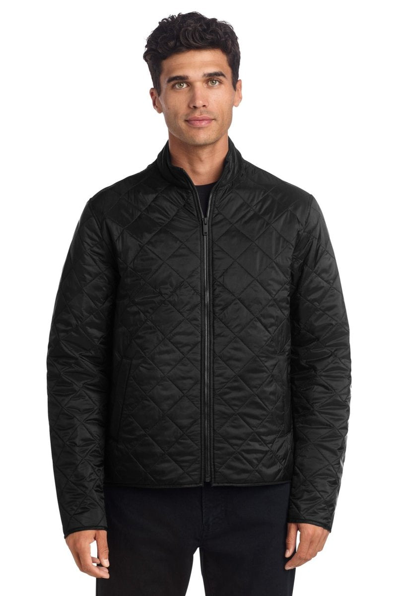 Mercer+Mettle ® Quilted Full - Zip Jacket MM7200 - Mercer+Mettle MM7200 Deep Black XS Jackets