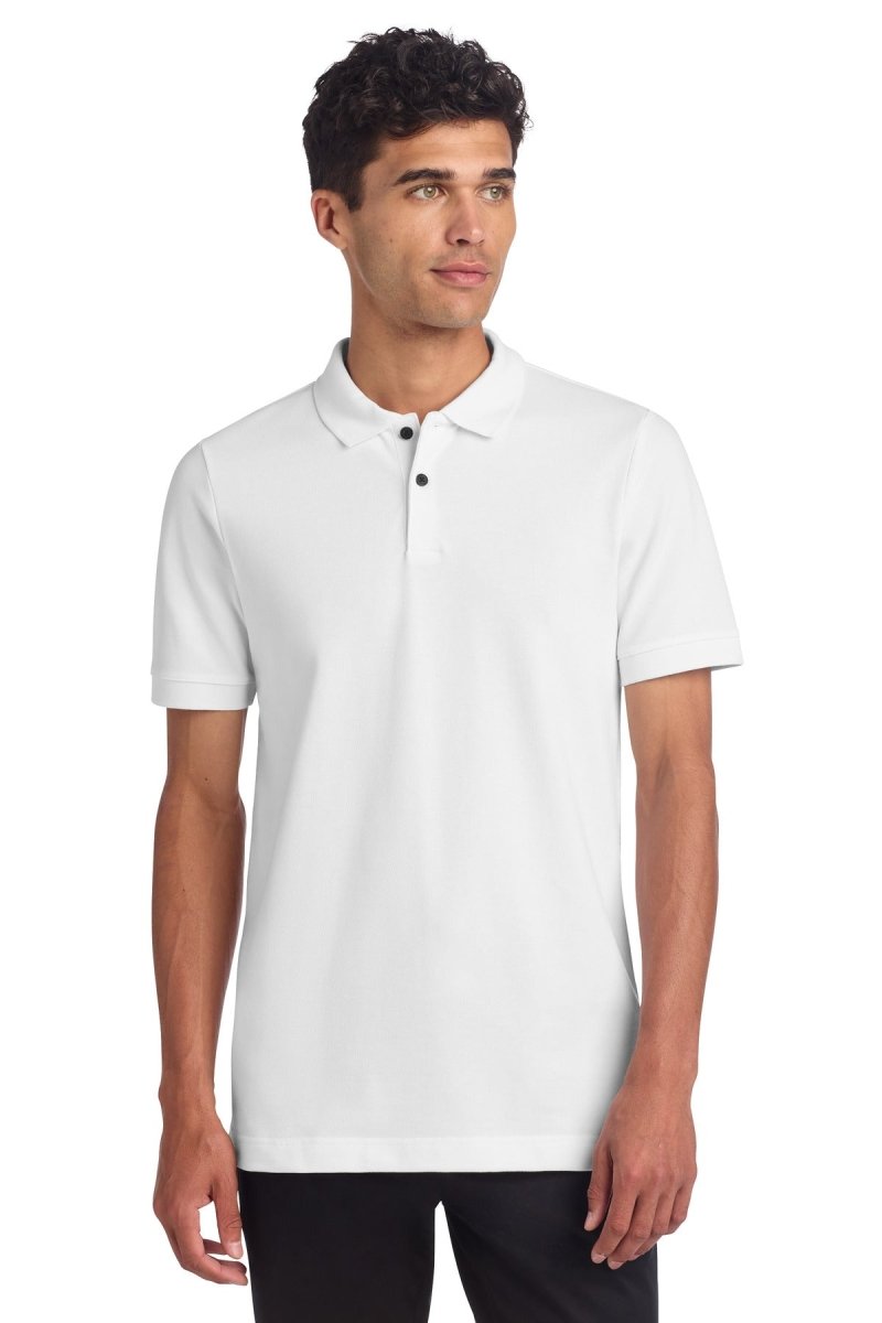 Mercer+Mettle ® Stretch Heavyweight Pique Polo MM1000 - Mercer+Mettle MM1000 White XS Polos/Knits