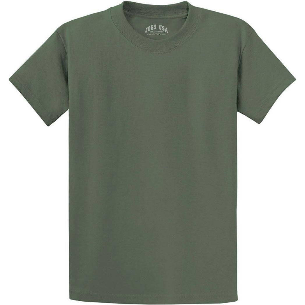 Joe's USA Tall Heavyweight 6.1-ounce, 100% cotton T-Shirts in 50 Colors. Sizes LT-4XLT