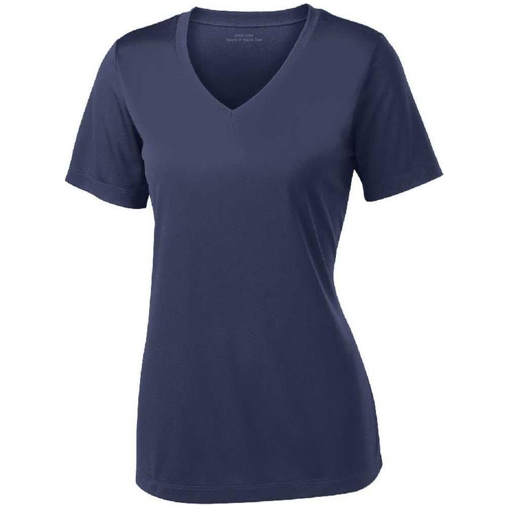 Women's Athletic All Sport V-Neck Tee Shirt in 15 Colors - Sizes XS-4XL Activewear Joe's USA