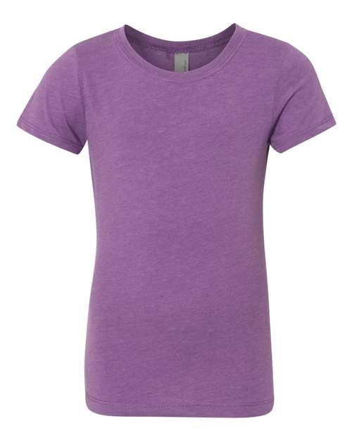Next Level Girls’ CVC Princess T-Shirt - Next Level 3712 Purple Berry XS Short Sleeve T-Shirts