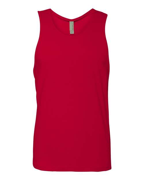 Next Level Men's Cotton Muscle Tank - Next Level 3633 Red XS