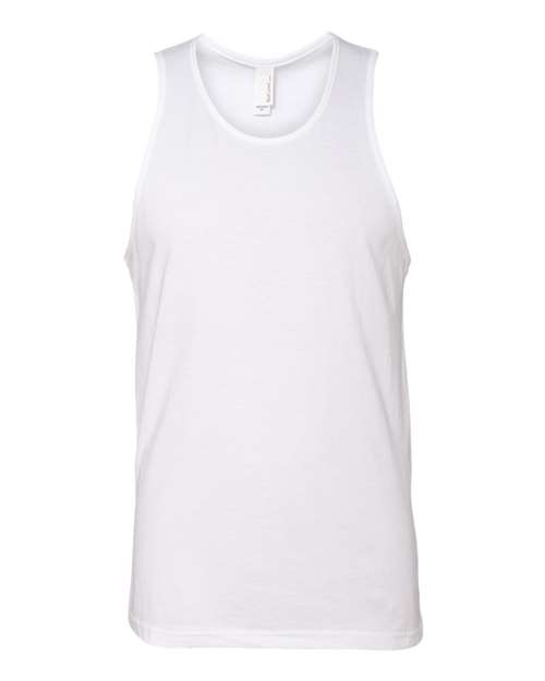 Next Level Men's Cotton Muscle Tank - Next Level 3633 White XS