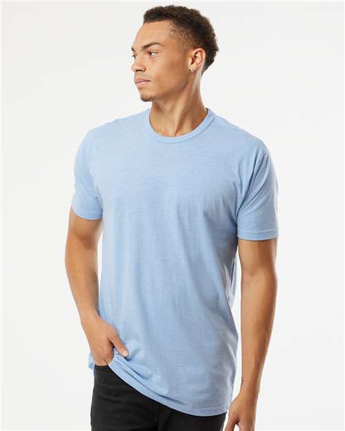 Next Level Unisex CVC T-Shirt - Next Level 6210 Heather Columbia Blue XS Short Sleeve T-Shirts