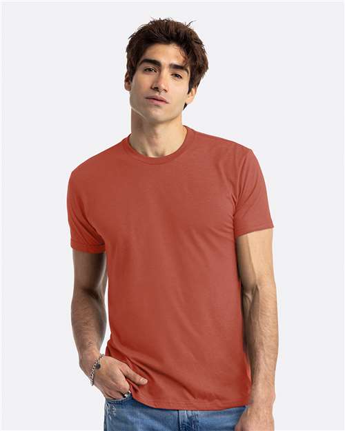 Next Level Unisex CVC T-Shirt - Next Level 6210 Heather Redwood XS Short Sleeve T-Shirts