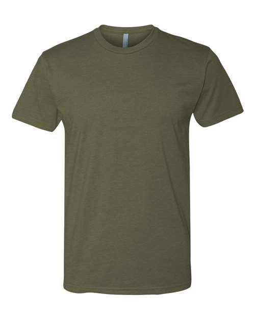 Next Level Unisex CVC T-Shirt - Next Level 6210 Military Green XS Short Sleeve T-Shirts