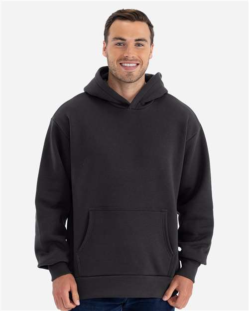 Next Level Unisex Heavyweight Fleece Hoodie Sweatshirt - Next Level 9307 Graphite Black XS Sweatshirts