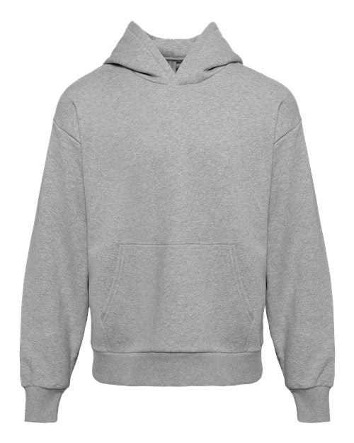 Next Level Unisex Heavyweight Fleece Hoodie Sweatshirt - Next Level 9307 Heather Grey XS Sweatshirts