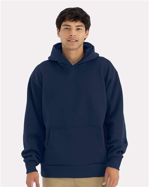 Next Level Unisex Heavyweight Fleece Hoodie Sweatshirt - Next Level 9307 Midnight Navy XS Sweatshirts