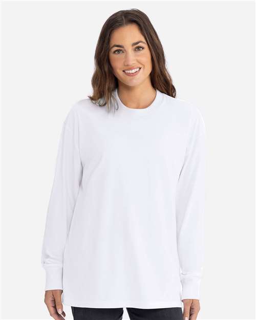 Next Level Unisex Heavyweight Long Sleeve T-Shirt - Next Level 7211 White XS Long Sleeve T-Shirts