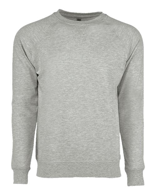 Next Level Unisex Laguna Raglan Crewneck Sweatshirt - Next Level 9000 Oatmeal XS Crewneck Sweatshirts