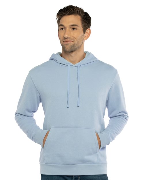 Next Level Unisex Laguna Sueded Hoodie Sweatshirt - Next Level 9304 Black XS Sweatshirts