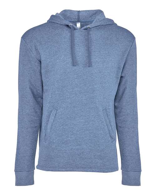 Next Level Unisex Malibu Welt Pocket Hoodie Sweatshirt - Next Level 9300 Heather Bay Blue XS Sweatshirts