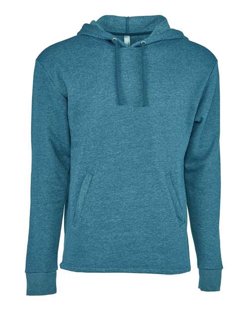 Next Level Unisex Malibu Welt Pocket Hoodie Sweatshirt - Next Level 9300 Heather Teal XS Sweatshirts
