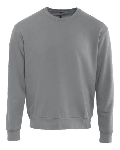Next Level Unisex Santa Barbara Crewneck Sweatshirt - Next Level 9003 Lead Grey XS Crewneck Sweatshirts