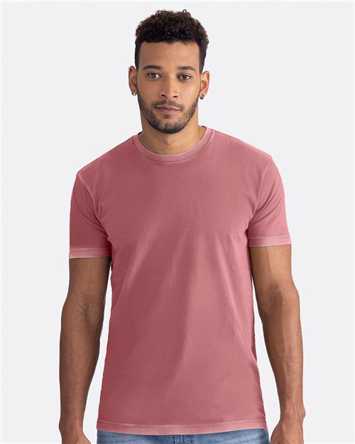 Next Level Unisex Soft Wash T-Shirt - Next Level 3600SW Washed Banana Cream XS Short Sleeve T-Shirts