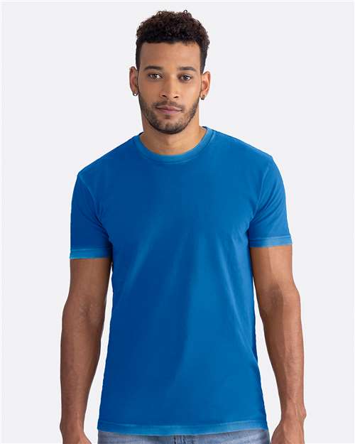 Next Level Unisex Soft Wash T-Shirt - Next Level 3600SW Washed Royal XS Short Sleeve T-Shirts
