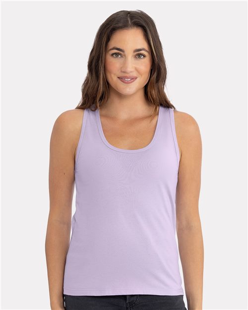 Next Level Women's Cotton Tank - Next Level 3933 Black XS