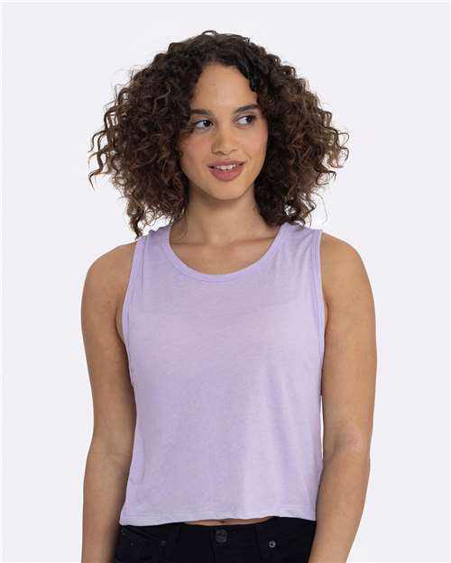 Next Level Women's Festival Crop Tank - Next Level 5083 Lavender XS