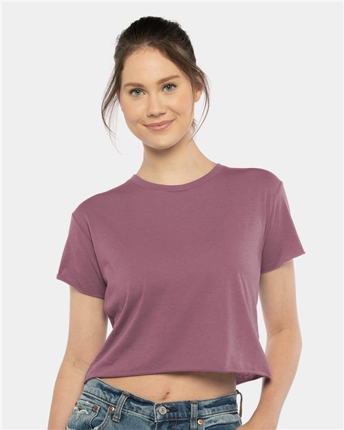 Next Level Women's Festival Crop Top - Next Level 5080 Antique Denim XS